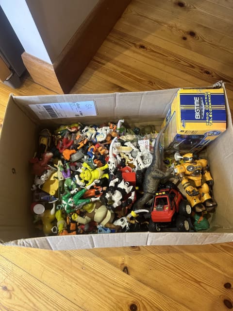 Box lot of toys action figures etc | Toys - Indoor | Gumtree Australia ...