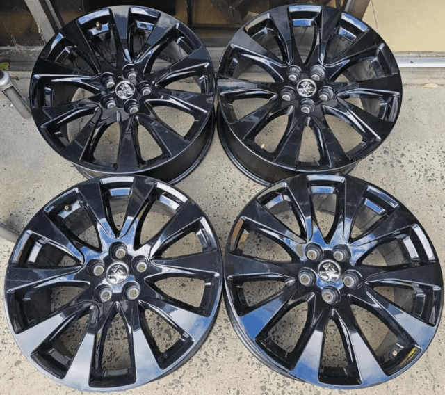 4x Genuine Holden VF II Baretta Sandman Edition Wheels 20x8.5 5/120 48 ...