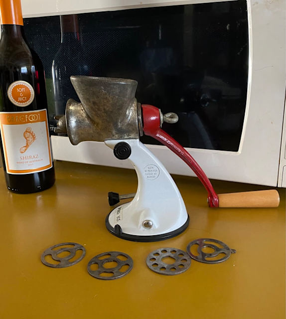 Vintage Spong & Co Ltd Mincer/Meat Grinder.Made England 🏴󠁧󠁢󠁥󠁮󠁧󠁿