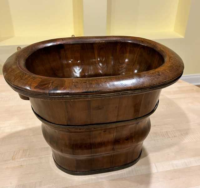 Antique Chinese Wooden Baby Bath - Antiques in Mount Barker SA ...