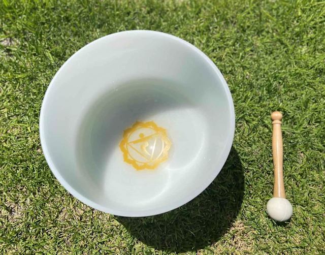 Solar plexus 10 inch CRYSTAL SINGING BOWLNew Other Books, Music & Games Gumtree Australia