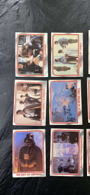 Vintage Star Wars Scanlens cards | Collectables | Gumtree Australia ...