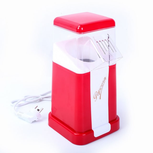 Electric Popcorn Maker Hot Air Pop Corn Cooker DIY Popcorn Make Machin