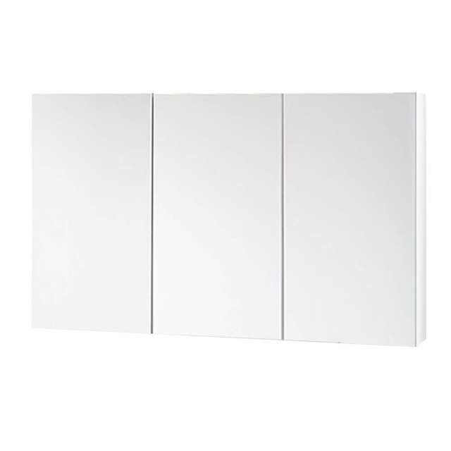 Cefito Bathroom Mirror 1200x720mm White Mirrors in Brisbane