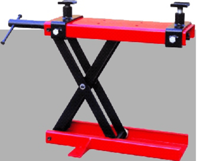 MOTORCYCLE LIFT Mini scissor lift 500kgs Part No. VP8218Ae Brakes