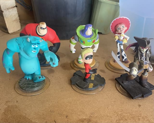 Box of LEGO and Disney Infinity figures | Toys - Indoor | Gumtree ...