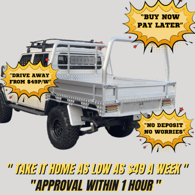 1800 Platinum Edition Aluminium Tray Suitable For 79 Series Toyota