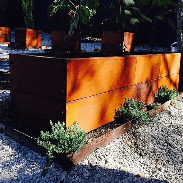 Garden Bed Corten Steel 1200x400 Pots & Garden Beds Gumtree