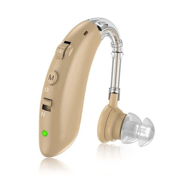 Rechargeable Digital Hearing Aids Behind The Ear BTE Sound And Voice