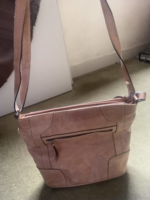 Frye leather side hot sale pocket hobo bag