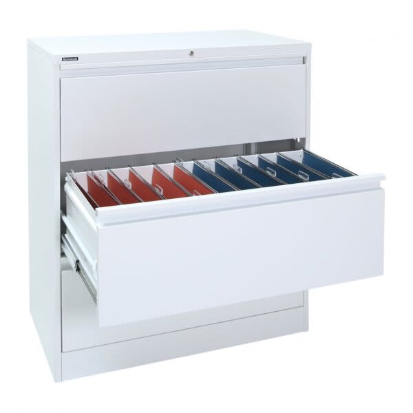3 Drawer Lateral Filing Brownbuilt Octave in