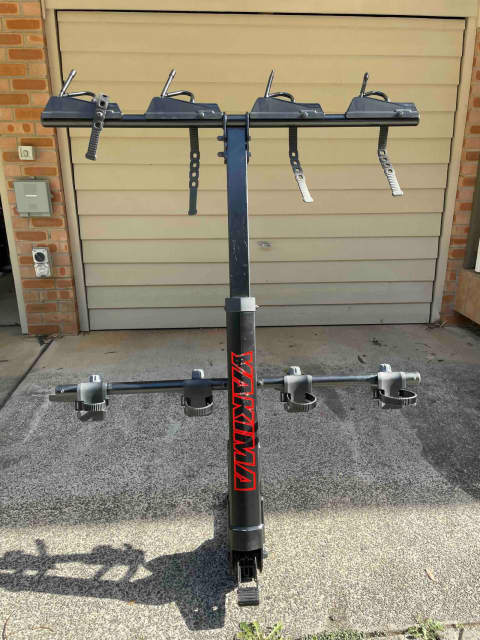 Yakima vertical 4 mountain bike rack and backswing/swing arm | Bicycle ...