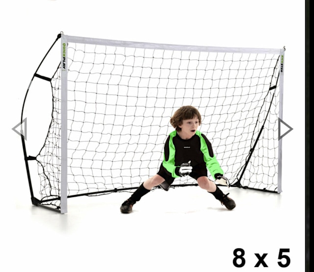 8x5ft portable soccer goals, Quickplay football goals Other Sports