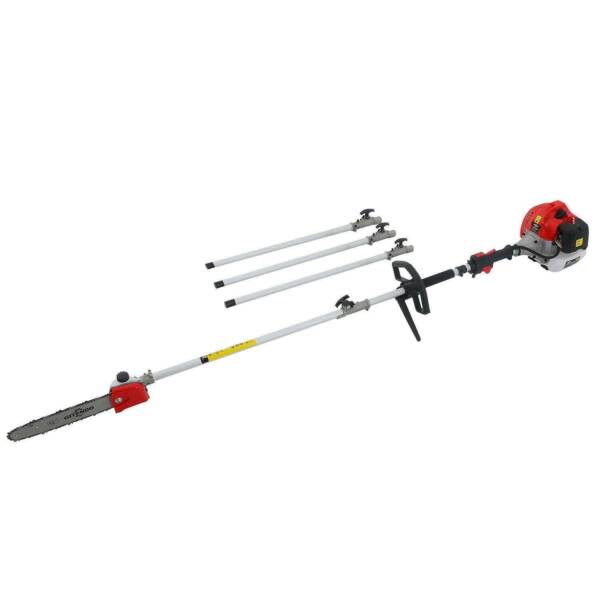 Long Reach Pole Chainsaw Saw Petrol Chain Tree Pruner Extendable Cut
