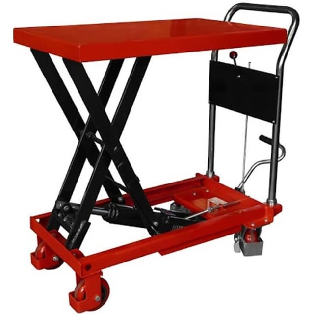 300kg Scissor Table Trolley 815 x 500mm with 900mm Lift Miscellaneous
