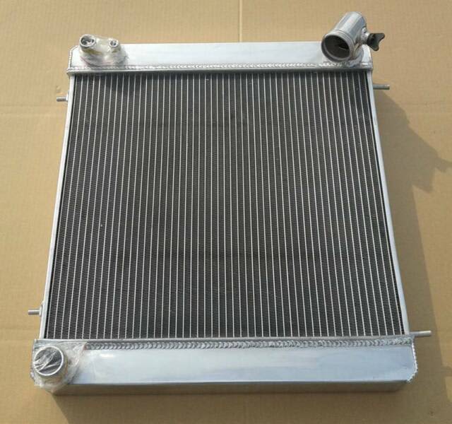 Aluminum Radiator for Jaguar XKE MT Manual******1967 3Row Engine