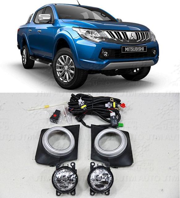 Driving/ Fog Lights Lamps Complete Kit Suits2Mitsubishi Triton 201518