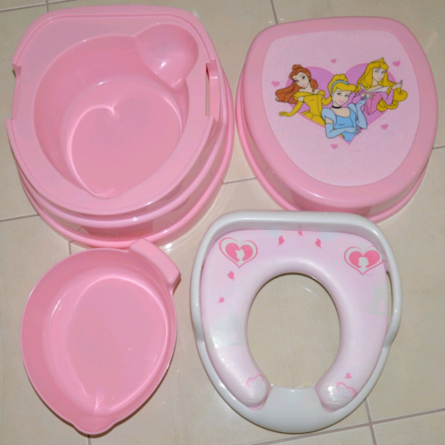 Pink Convertible 4 in 1 Potty Training Seat Baths Gumtree Australia