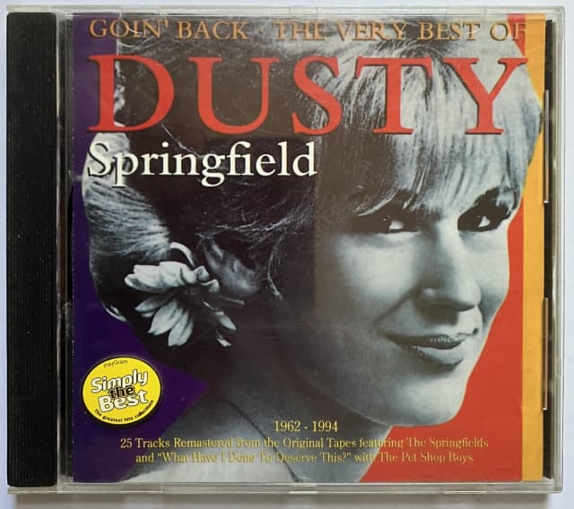 Dusty Springfield Goin Back The Very Best Of Dusty Springfield CD/CDs ...