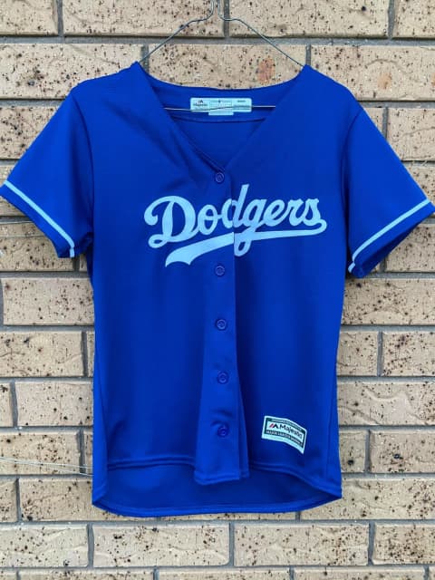 LA Dodgers baseball jersey, Tops