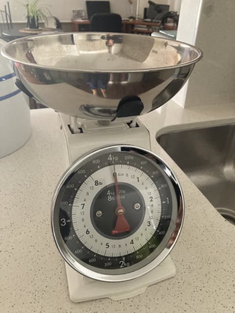 Typhoon Stainless Steel Retro Mechanical Kitchen Scale