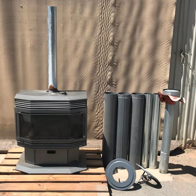 Natural Gas FreeStanding Imitation Log Fire Room Heater Air