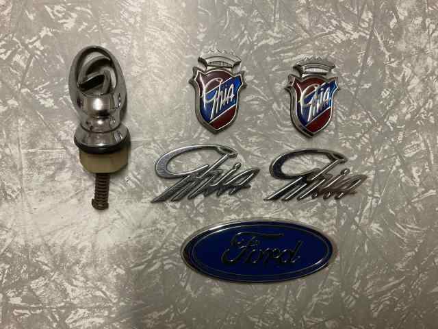 Ford Ef El Au Fairmont Nl Nf Nu Fairlane Ghia Bonnet Emblem And Badges