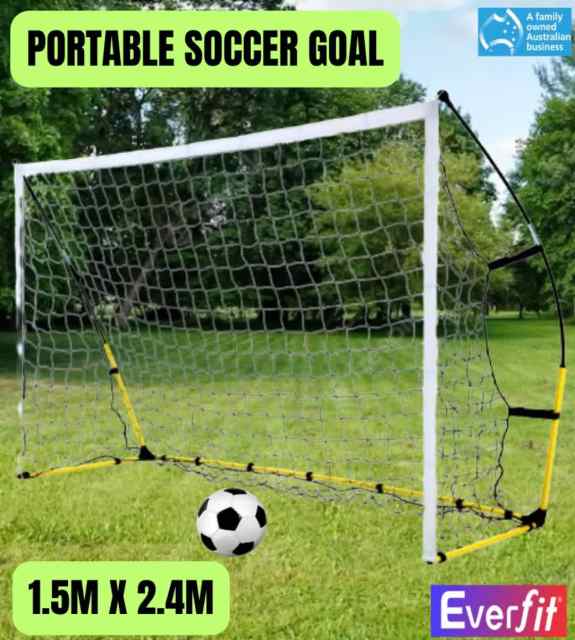 Portable Soccer Football Goal Outdoor Training Pickup / Delivery