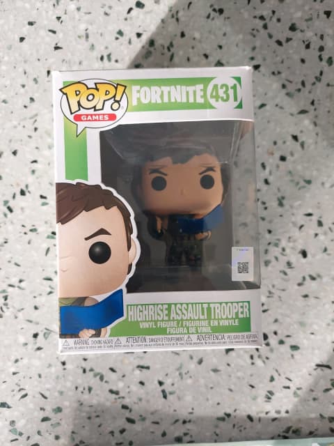 Highrisr assault trooper fortnite pop | Collectables | Gumtree ...