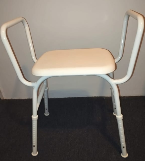 CARE QUIP SHOWER STOOL WITH ARMS Mobility Seniors For