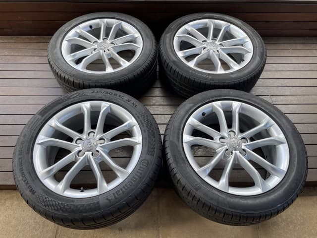 18 AUDI GENUINE Q3 SPORT Wheels and Tyres 235/50R18 VW 18x7J ET43 ...