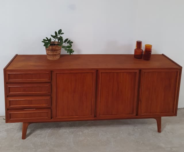 Noblett mid century teak sideboard MCM Buffets & Side Tables