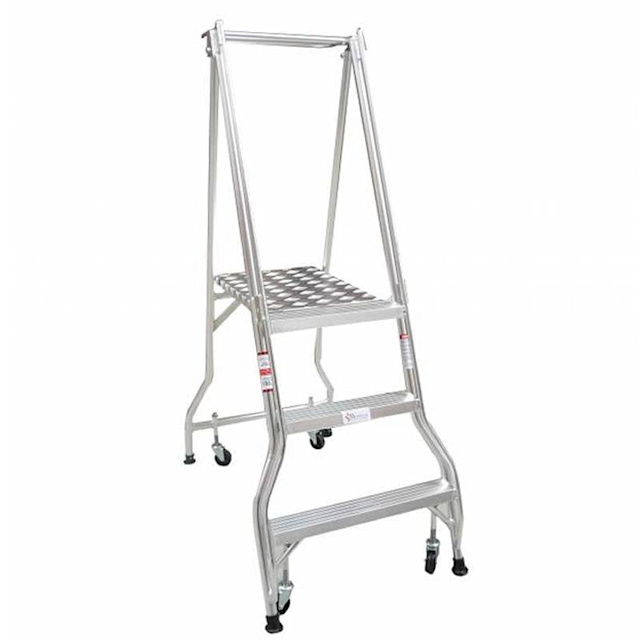 3 Steps Monstar Industrial Ladder 850mm Platform Stock Brisbane