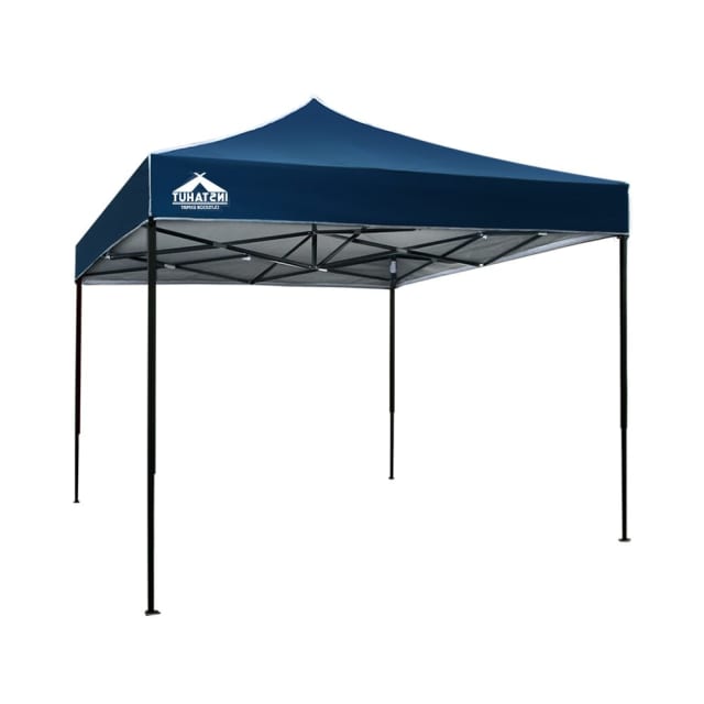 Instahut Gazebo Pop Up Marquee 33 Outdoor Wedding Base Pod Kit Navy