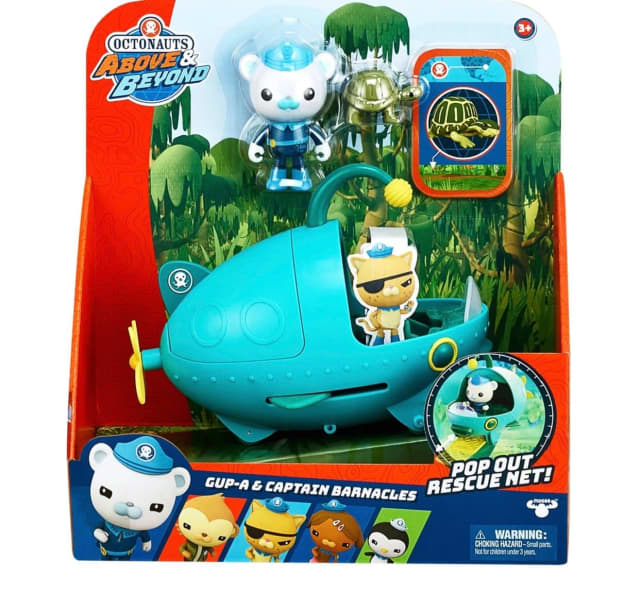 Brand new in box Octonauts Gup A & Captain Barnacles toy | Toys ...