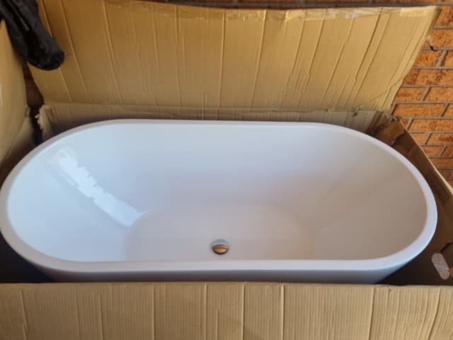 decina free-standing bath/double stone vanity top - Building Materials ...