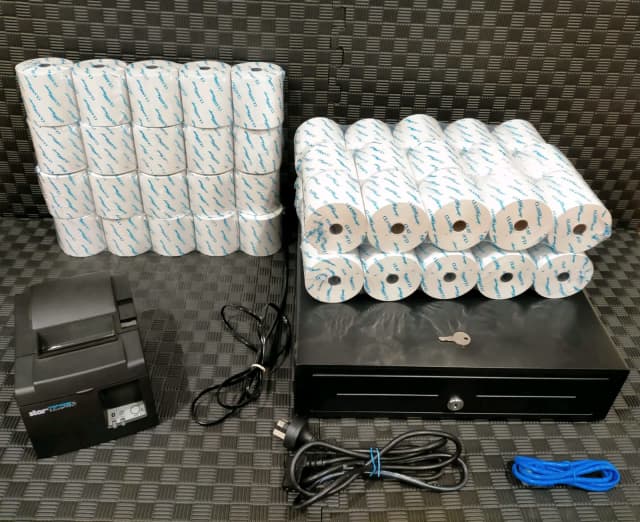 STAR TSP143IIIBI BLUETOOTH THERMAL RECEIPT PRINTER AND CASH DRAWER Other Electronics