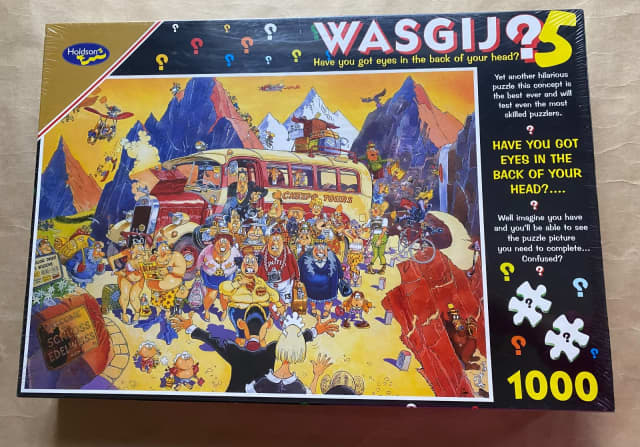 Puzzle Wasgij: Late booking, 1 000 pieces