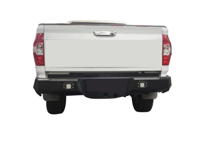 Rear Bar Bumper for LDV T60 Max 2017 - 24 Heavy Duty Black with LED ...