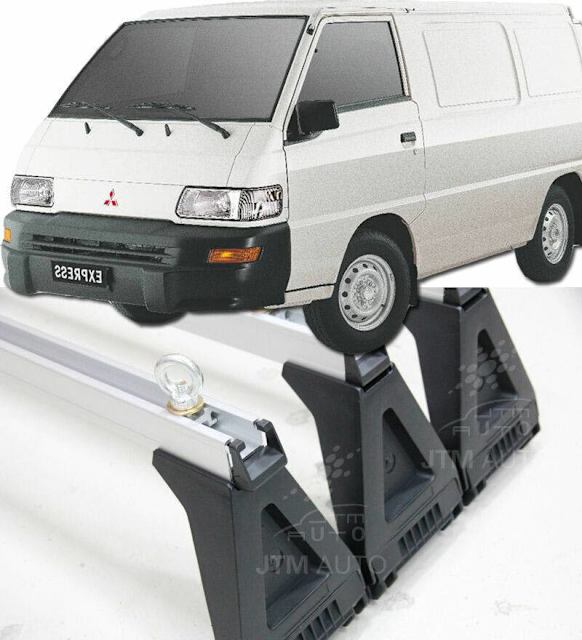 3 X HEAVYDUTY ADJUSTABLE ROOF RACKS Suits MITSUBISHI EXPRESS******2013