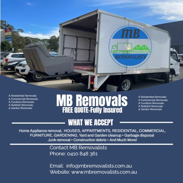 MB Removalists Removals & Storage Gumtree Australia Maitland Area Thornton 1316091320