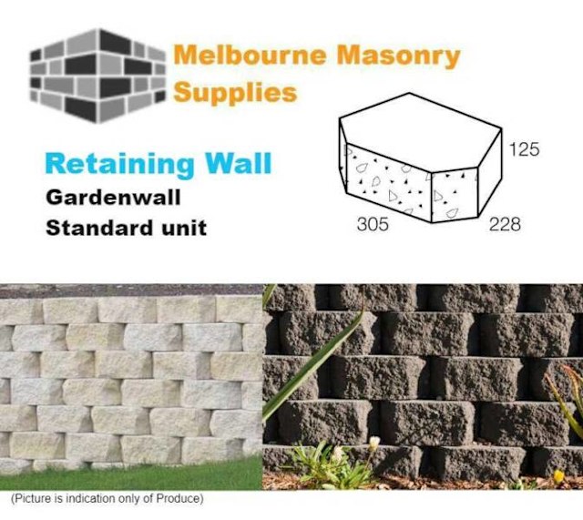 Retaining Walls, Gardenwall Building Materials in Melbourne CBD VIC