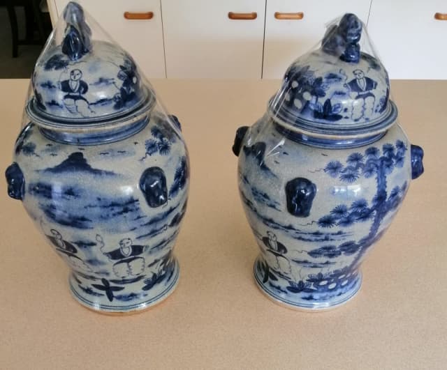 Antique A Pair Chinese Of Vases Antiques Gumtree Australia Brisbane