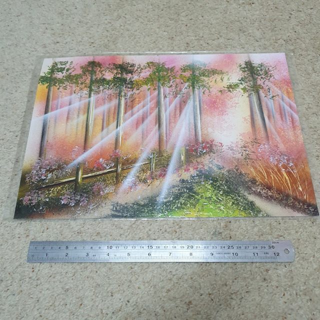 Spray paint art forest scene Art Gumtree Australia Brisbane South