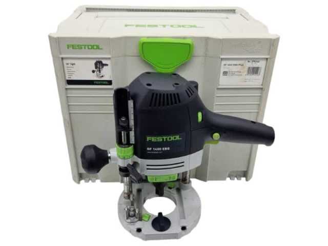Festool EBQ-Plus (576211) 1400W 70mm Plunge Router in System - Power ...