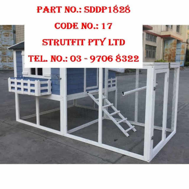 Garden Window Chicken Coop Predator Proof Part No. SDDP1828 Code 17