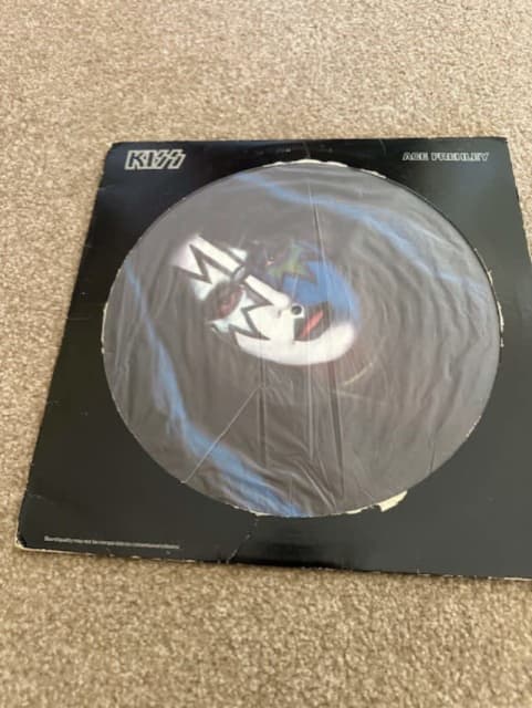 KISS 1978 ACE FREHLEY SOLO PICTURE DISC RECORD ORIGINAL CASABLANCA ...