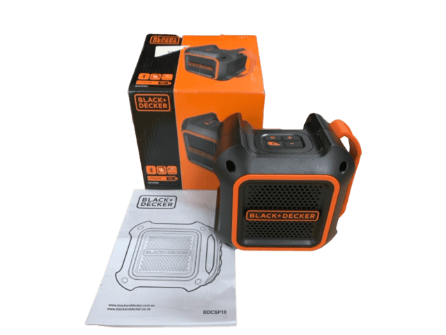 Black and decker discount 20v bluetooth speaker