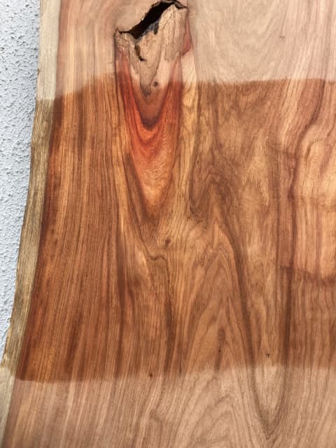 New Guinea rosewood exotic hardwood natural live edge timber slab ...