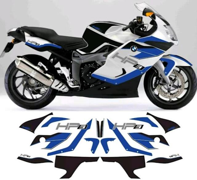 BMW MOTORRAD K1300S HP3 FAIRING GRAPHICS DECAL Motorcycle & Scooter